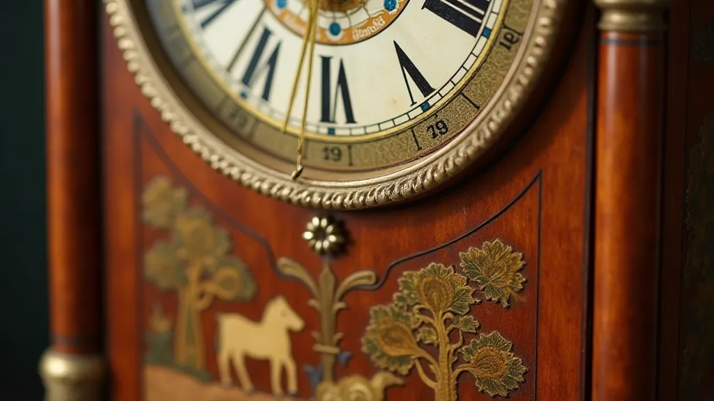 French Empire Clock
